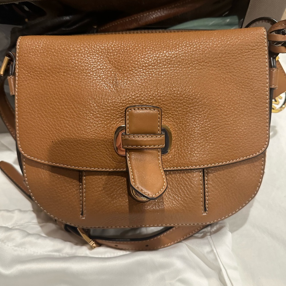 Michael Kors small saddle bag